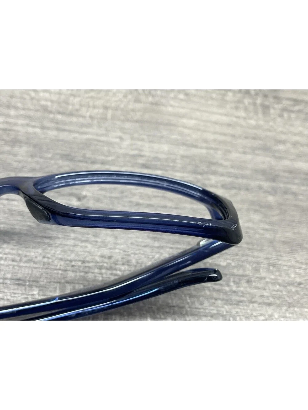 Rare Maui Jim Puhi MJ785-08A Translucent Blue Sunglasses 59[]17-135 *FRAMES ONLY
